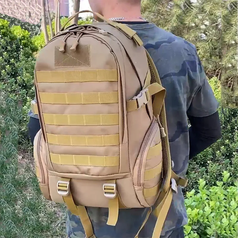 

Тактический военный рюкзак 35 л для кемпинга, штурма, облегченная модульная система переноски снаряжения, спортивные сумки для альпинизма, п...