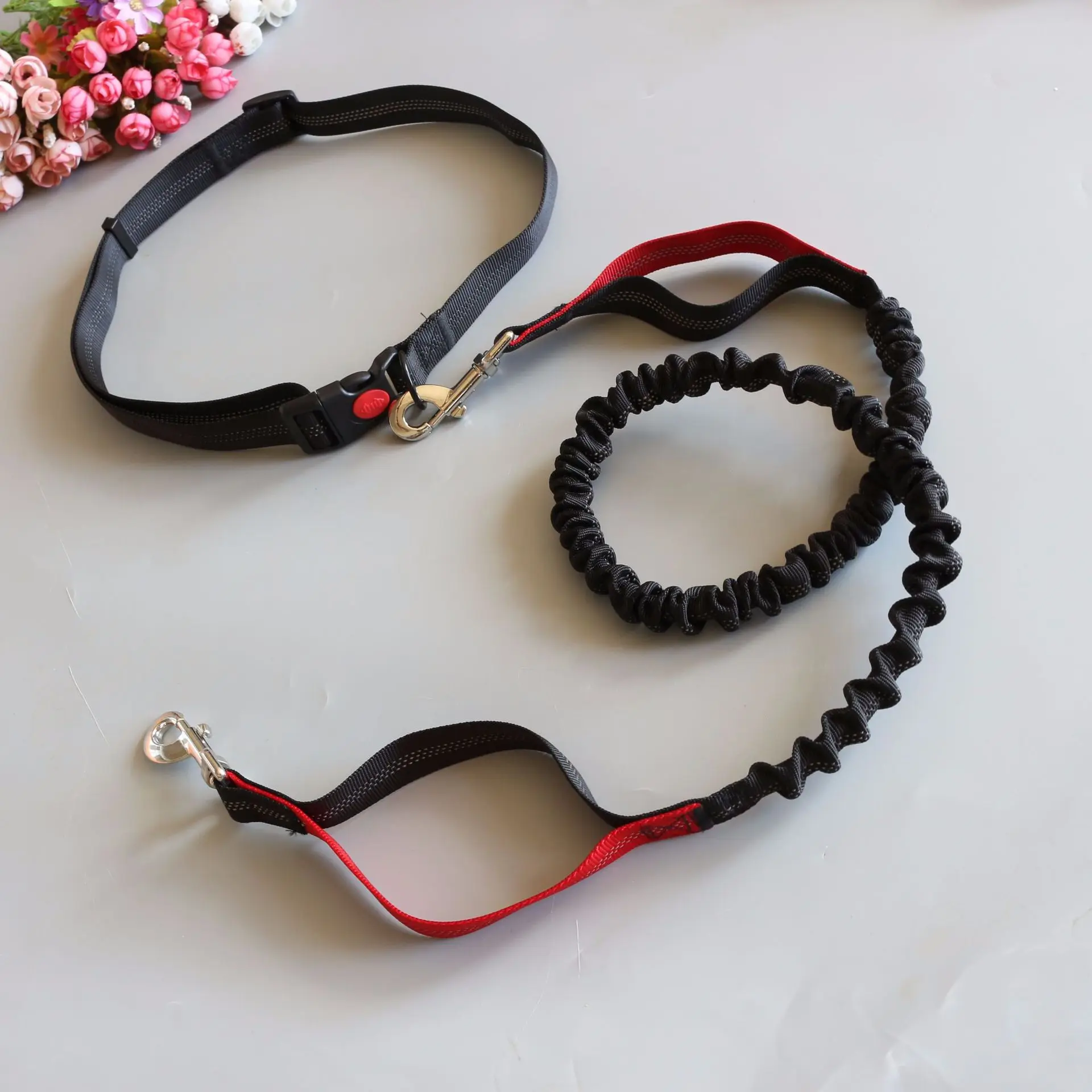 

Collars Cute Small Dog Collar Large Breed Leather Leash Free Hand Snap