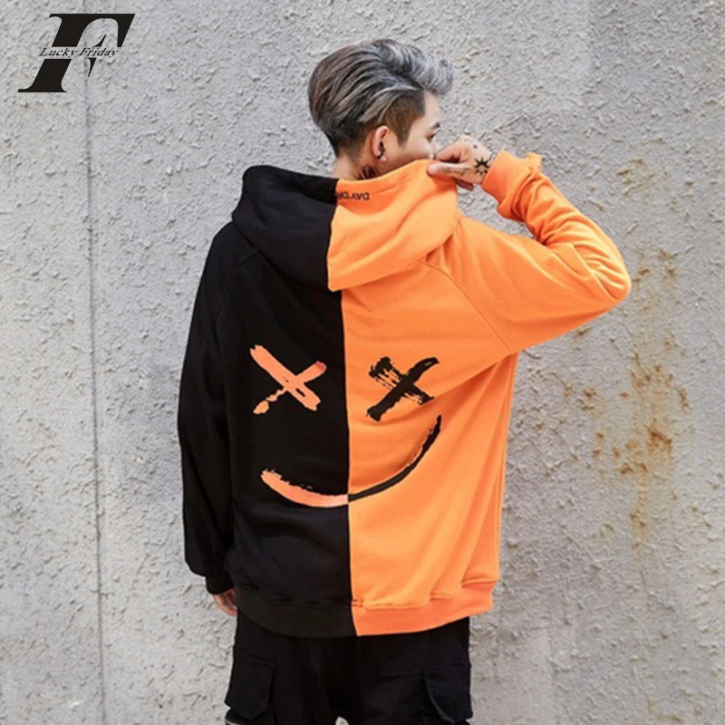 Толстовки с 3d принтом свитшоты пуловеры худи в стиле хип хоп Be Happy Smile Face