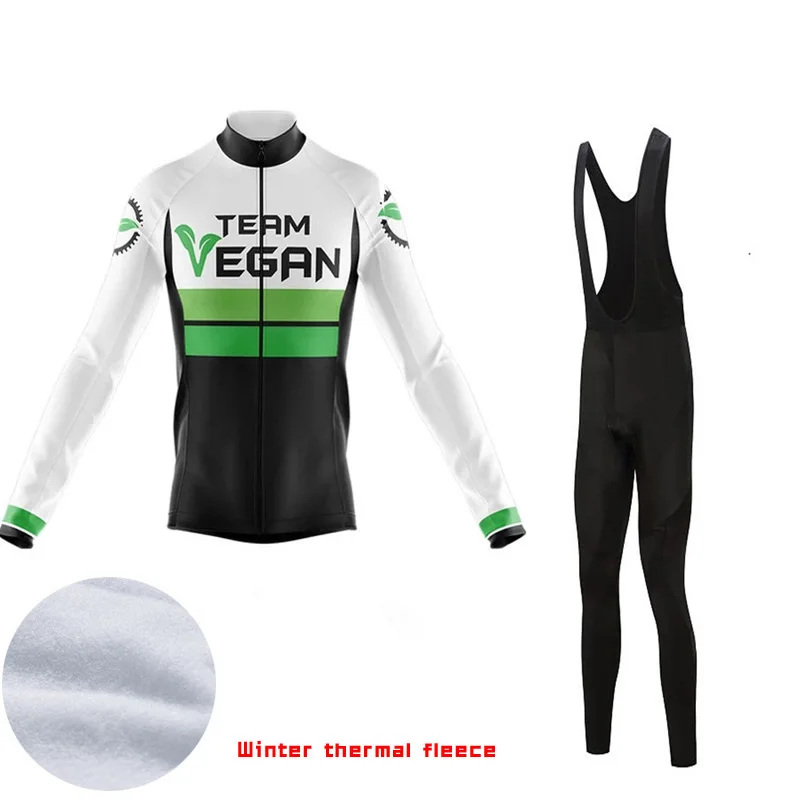 long bib set SPTGRVO, LairschDan,, одежда для велоспорта, зимний мужской комплект, mtb Одежда, ropa ciclismo hombre invierno, тепловое снаряжение для велосипеда - Цвет: long bib set