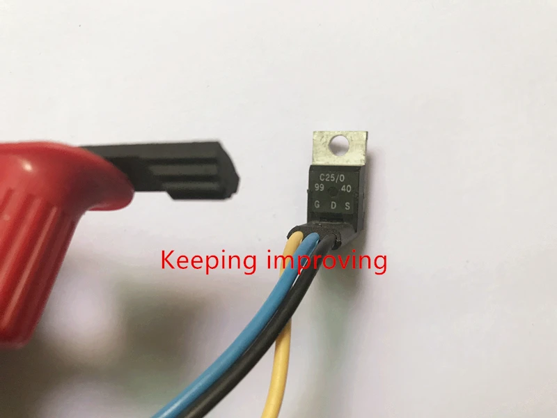 Оригинальный новый 100% CAPAX03 ручная дрель переключатель 7 2 до 9 6 V DC 20A палец капелек