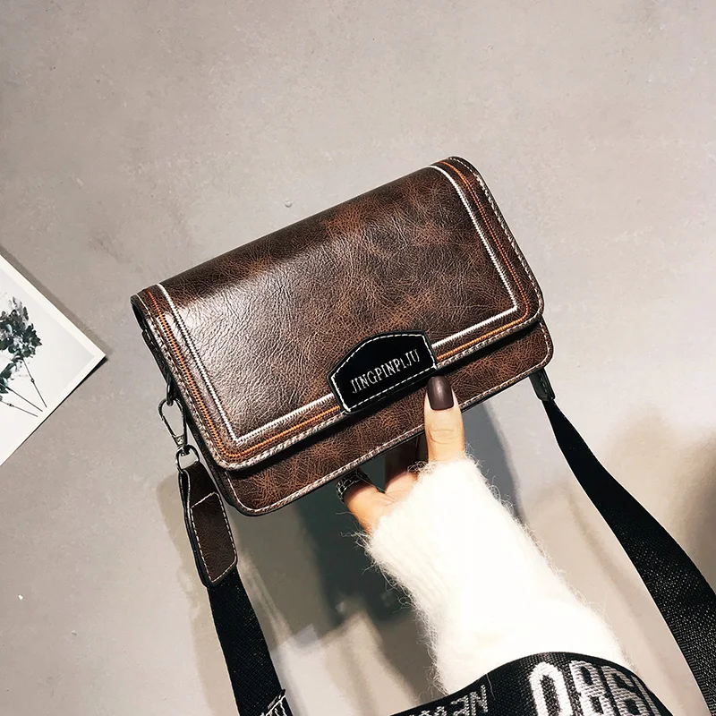 Новинка 2019 Корейская осенне-зимняя женская сумка через плечо сумка-мессенджер |