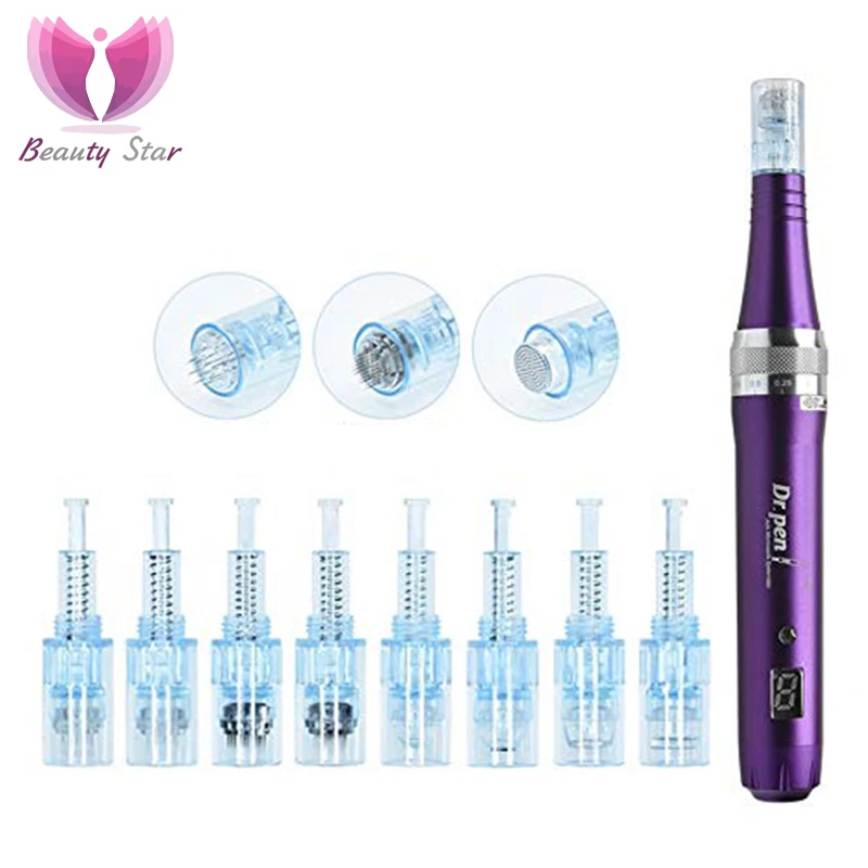 10 шт. Сменные картриджи с микроиглами для Dr.pen X5|Мезороллер| |