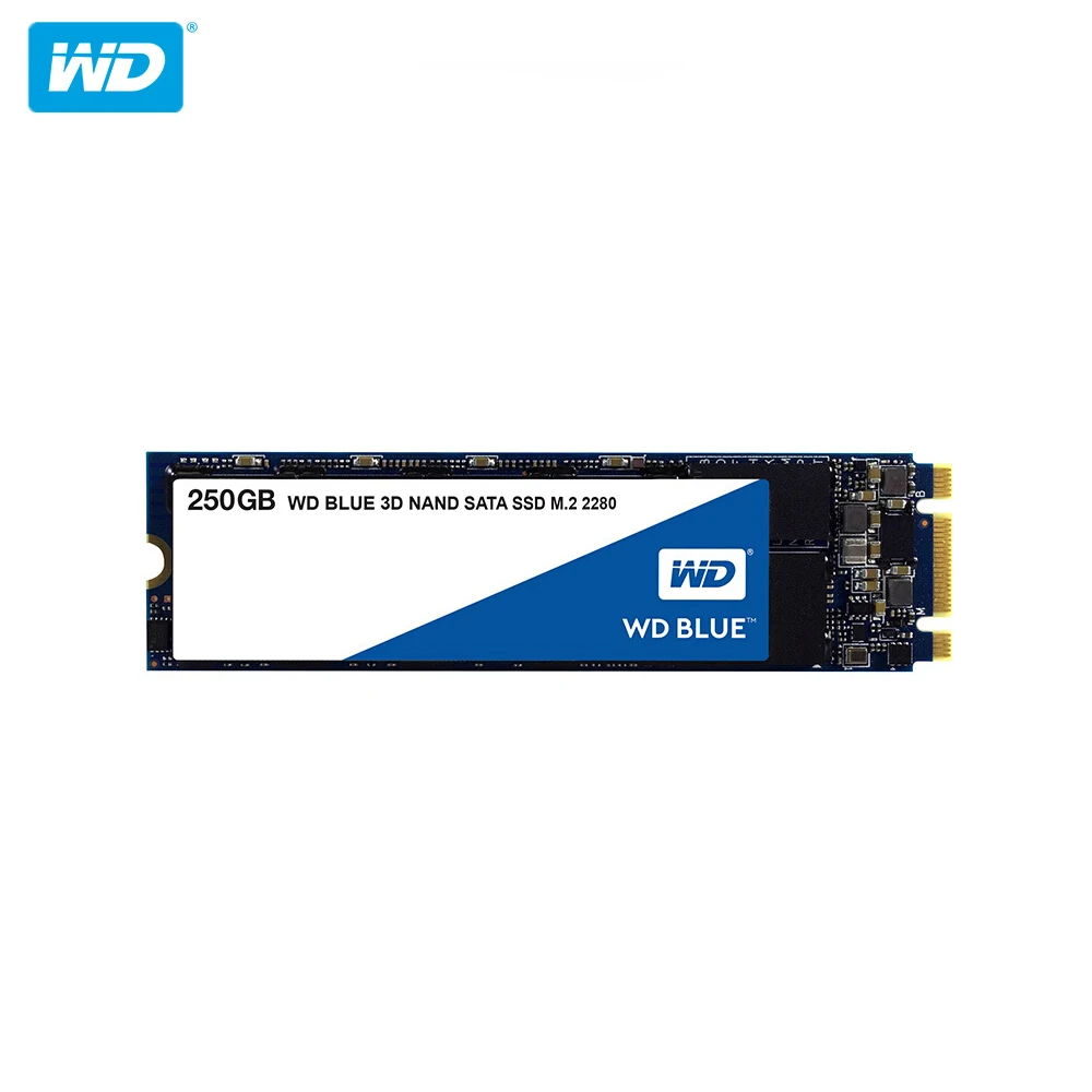 Оригинальный Western Digital Blue SSD 250 ГБ 500 M.2 2280 560 МБ/с. Внутренний твердотельный