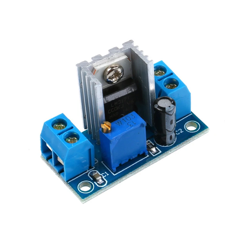 LM317 DC-DC преобразователь понижающий модуль платы линейный регулятор регулируемый