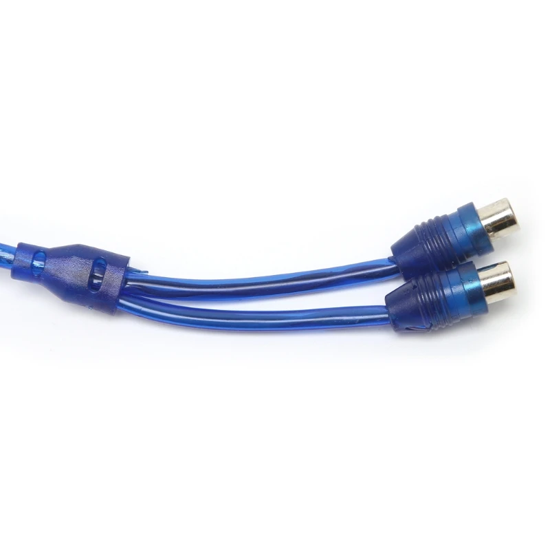 

2021 New Car MP3 RCA 1 Male to 2 Female Y Splitter Cable Adapter Cord