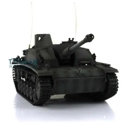 Henglong 1/16 Немецкий Stug III RTR rc Танк 3868 модель пластиковая версия бронированный автомобиль TH08854