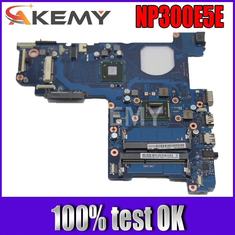 

AKemy BA41-02206A For Samsung NP300E5E NP270E5E 300E5E 270E5E Laptop Motherboard SLJTA with Processor Onboard