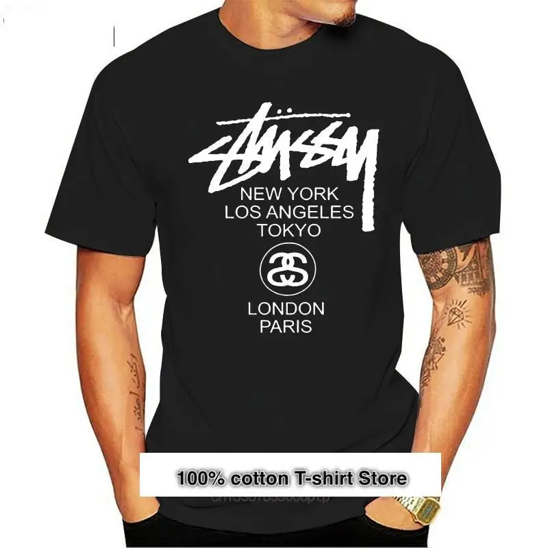 

Camiseta унисекс de stuss-y, Poris, Stondord, nueva