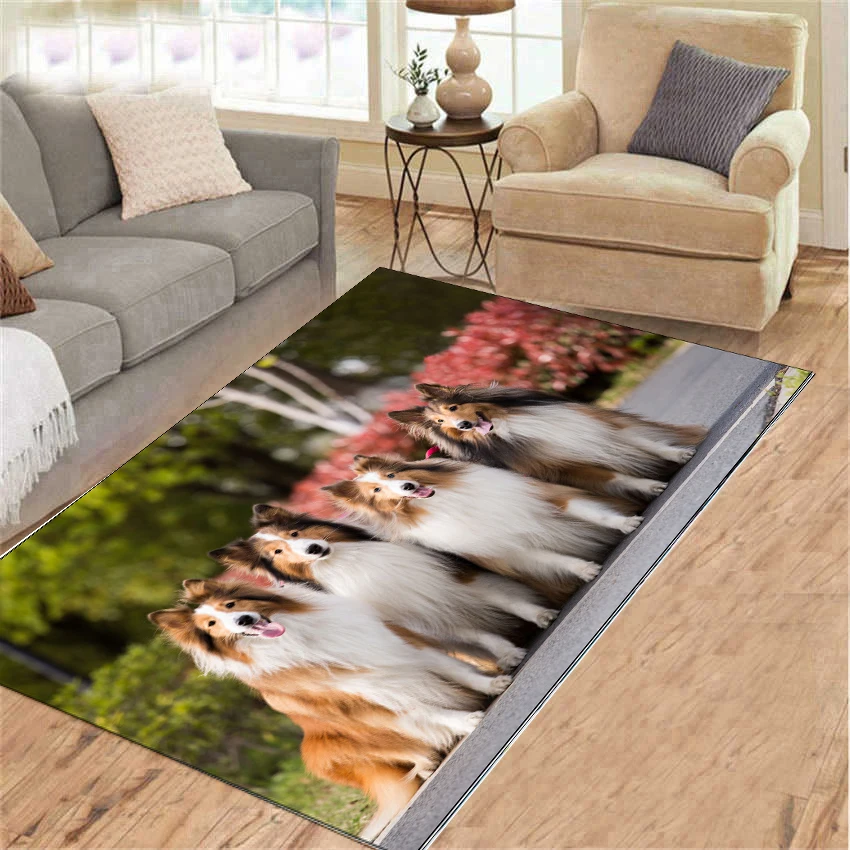 

2022 Dog/Cat Carpet Rug Soft Flannel 3D Printed Rugs Parlor Mat Area Rugs Anti-slip Doormat Large Carpet Rug Living Room Decor