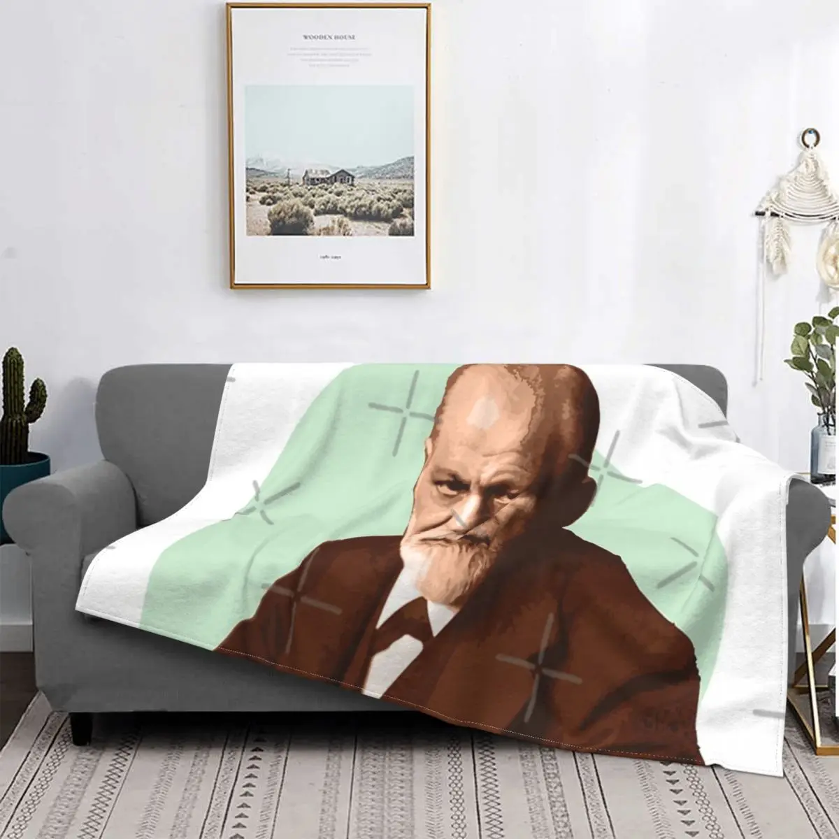 

Freud-funda a quadros para cama, manta de muselina для детей