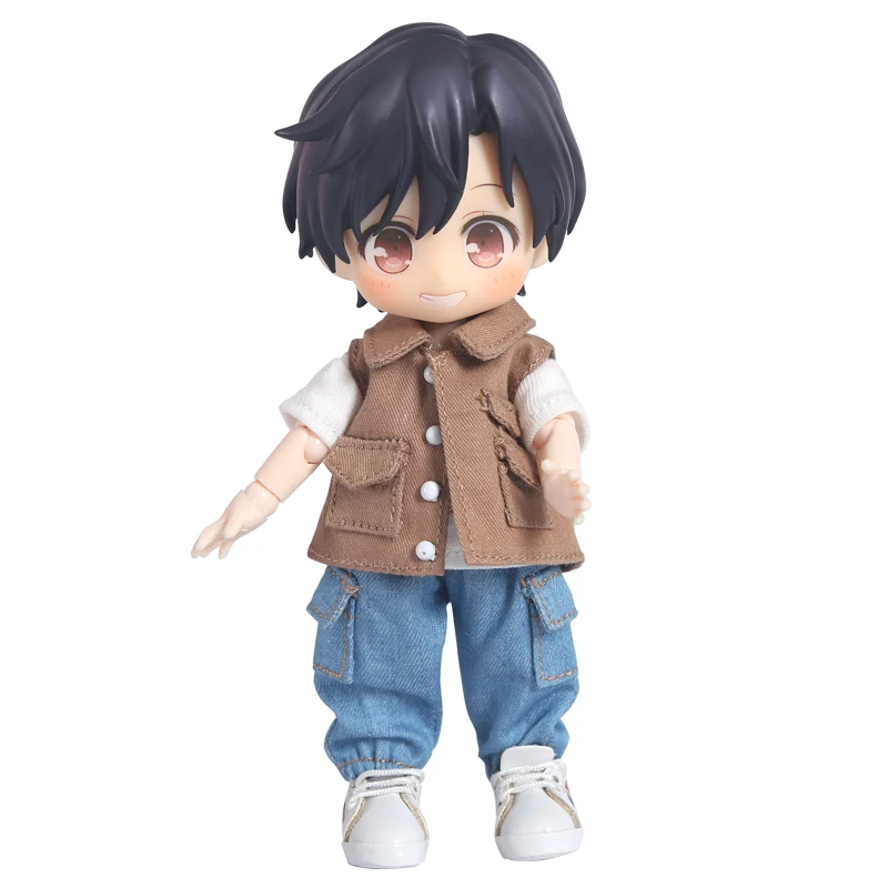 Ob11 baby clothes overalls pants Molly doll GSC plain 1/12 BJD trousers Mini Obitsu 11 Accessories | Игрушки и хобби