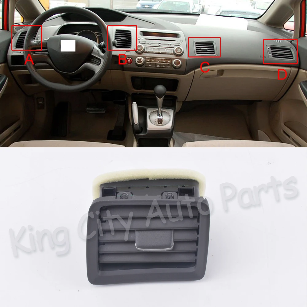 Автомобильный Кондиционер кондиционера CAPQX для HONDA CIVIC FA1 FD1 2006 2011 интерьерная