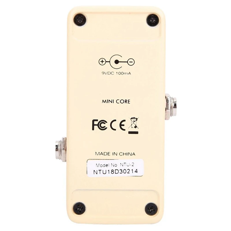 NUX HD мини-Педальный тюнер стандартный полноцветный дисплей подсветки мини