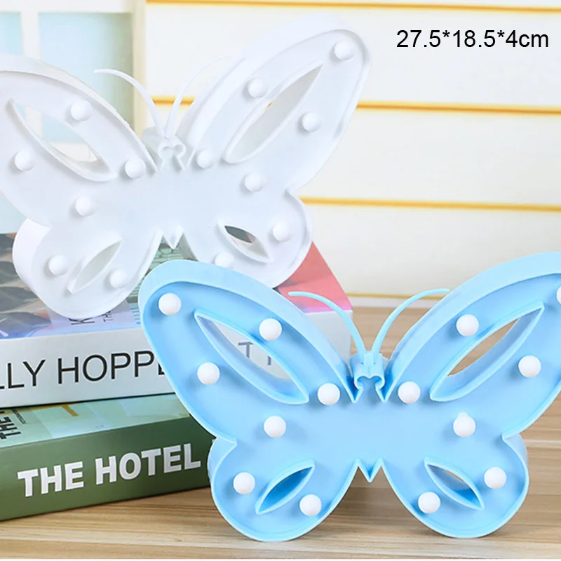 

1pc Various Types Children's Room Decorations Celebrating Party Supplies Electric LED Lamp Bell Rainbow Angel Cute Animal