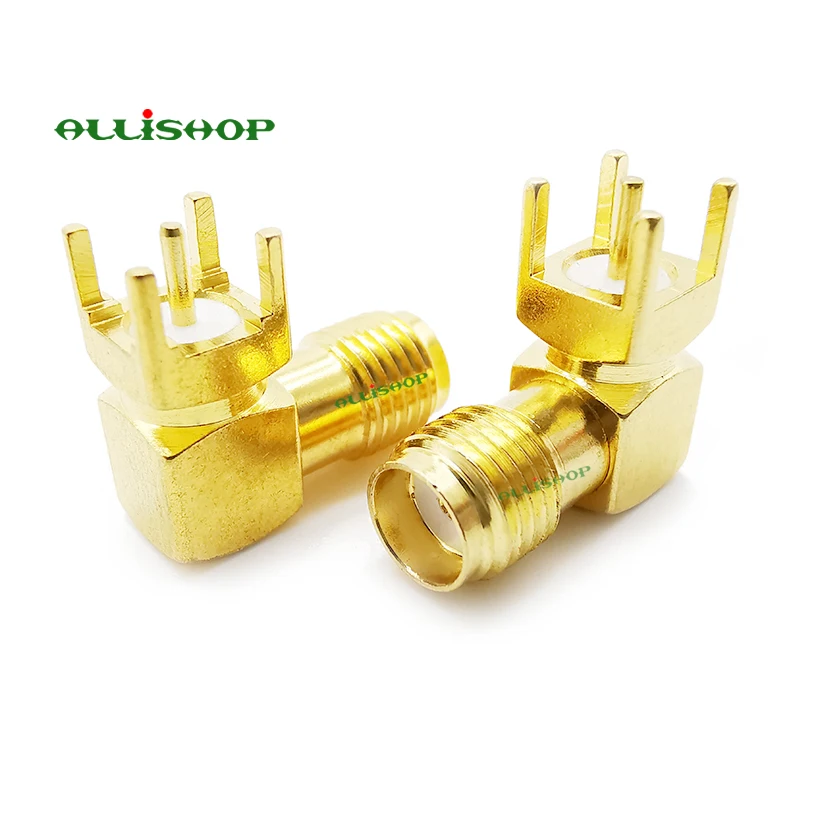 ALLiSHOP 10 шт. sma female печатная плата Монтажная панель Разъем радиочастотный