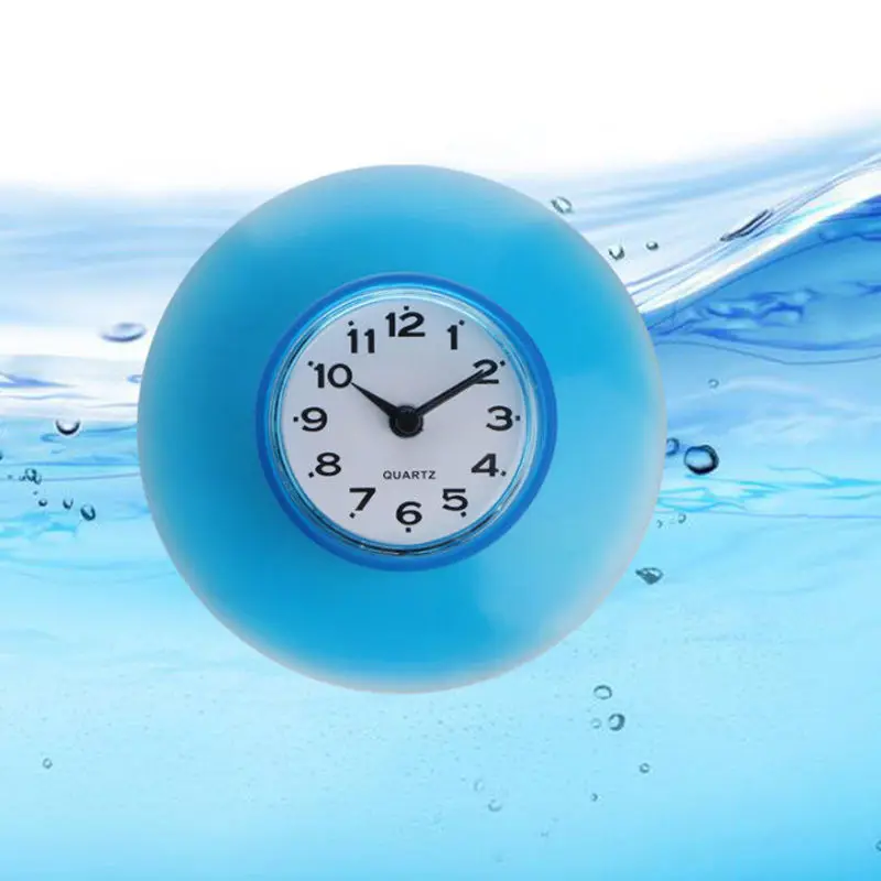 New Fashion Waterproof Kitchen Bathroom Bath Shower Clock Suction Cup Sucker Wall Decoration | Дом и сад