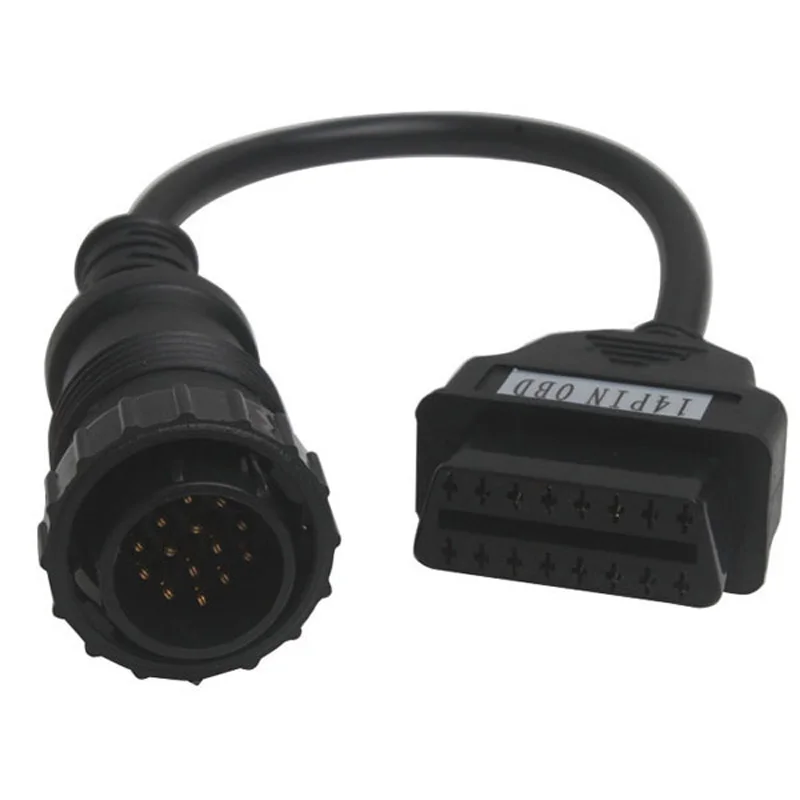 ObdTooL для MB Sprinter 14 Pin to 16 OBD 1 2 диагностический сканер соединительный кабель|Кабели и