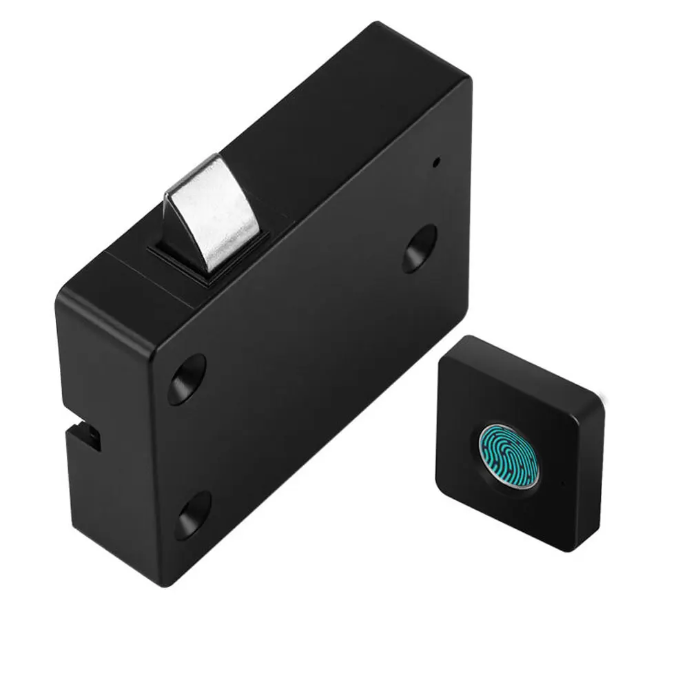 Блокиратор для мебели со сканером отпечатков пальцев USB-зарядка | Строительство и