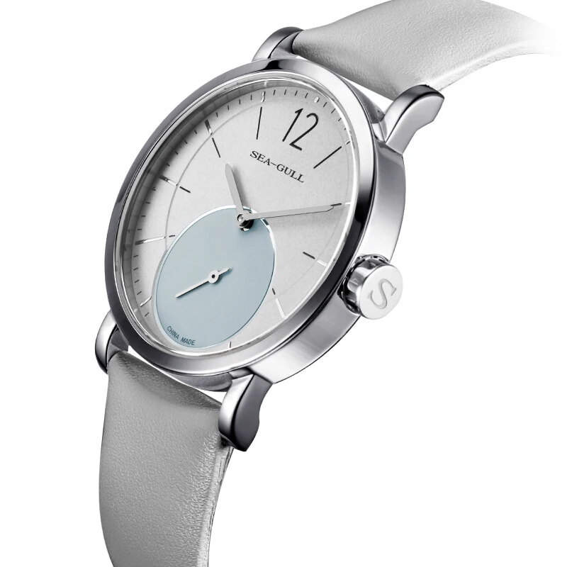 Ультратонкие женские механические модные часы Seagull 9 мм с ручным заводом 819.97.5009L |