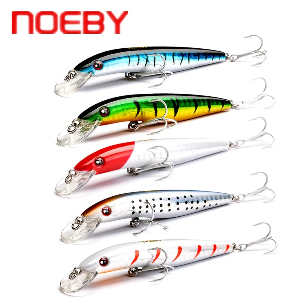 Приманка для рыбалки NOEBY 85 мм 100 125 плавающая наживка Minnow 0 8 1 м Джеркбейт