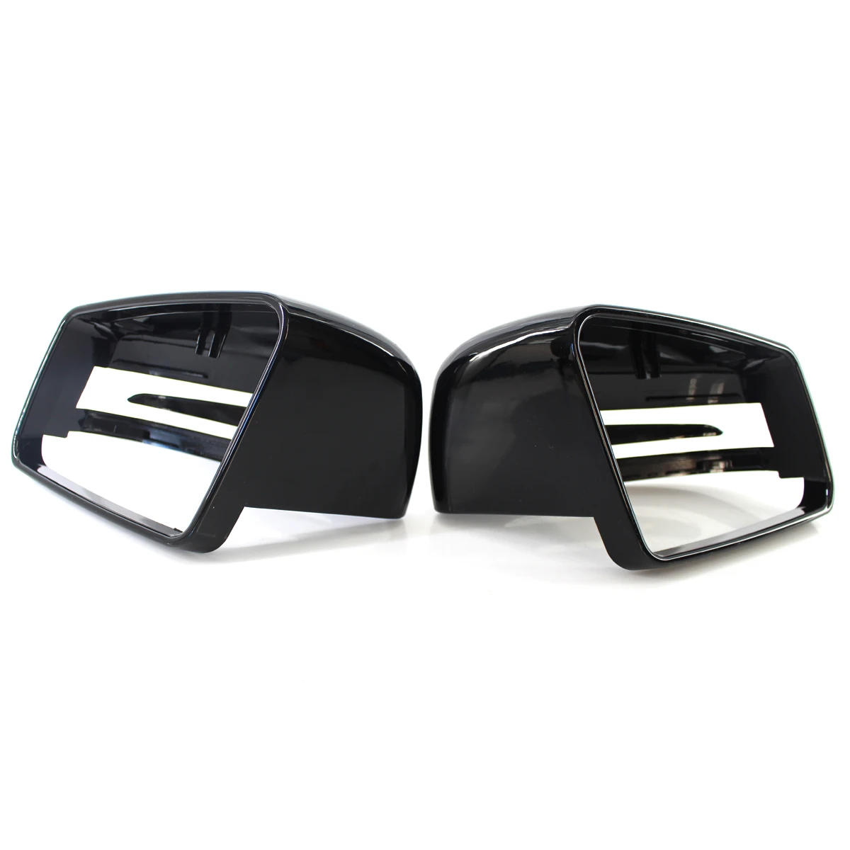 Rear view Mirror Covers For Mercedes-Benz W204 E W212 W176 W246 CLS C218 GLA X156 ABS Carbon Fiber Gloss Black | Автомобили и