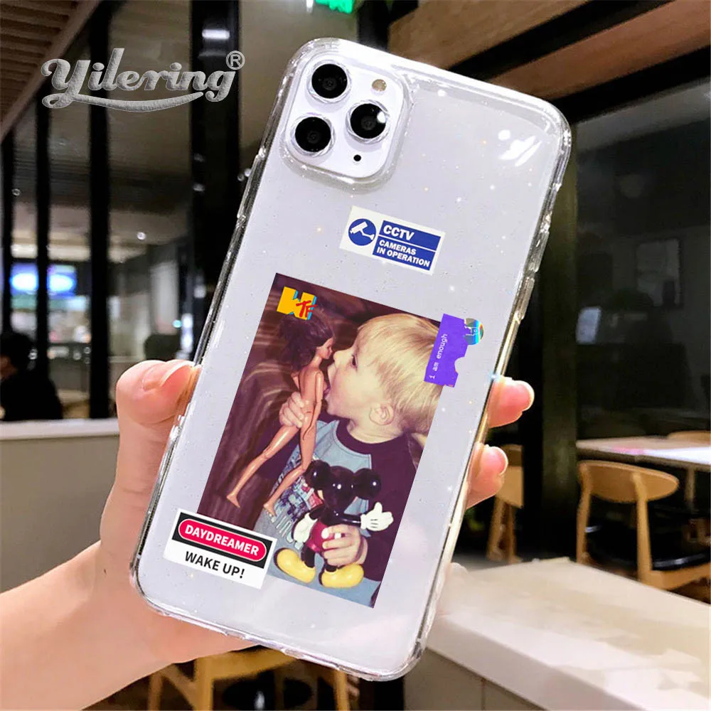 Fashion Funny Boys  For Case iPhone 11 Pro XS Max XR X 12 Mini Pro dark night green Case for iPhone SE 2020 7 8 Plus XS X Cover