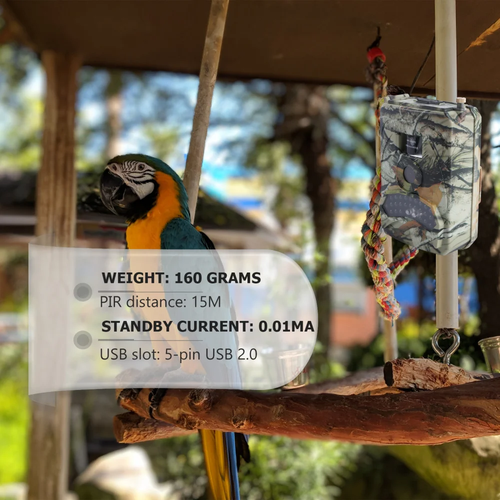 

1080P Trail Camera Infrared Night Vision Scouting Camera for Wildlife Monitoring and Farm