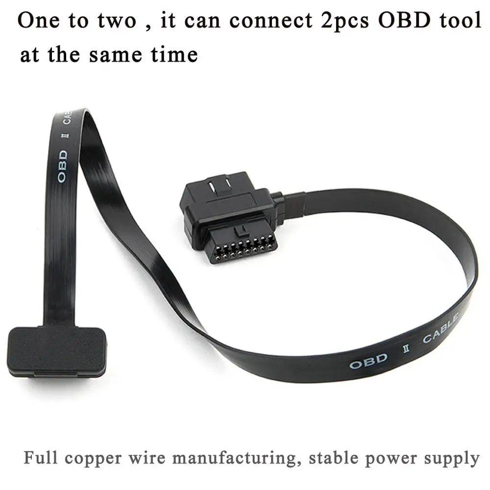 Автомобильный удлинитель obd2 один точечный два интерфейса интерфейс hud оконный