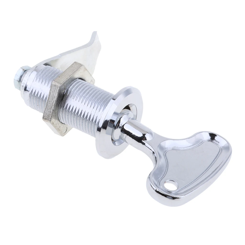

1 Set Boat Marine Door Lock Locks Furniture Lock Lock Push Lock Push Button For Boat Caravan