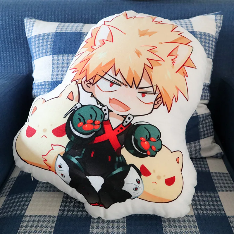 My Hero Academia аниме плюшевые игрушки Boku Yoh Asakura Katsuki Bakugo Shoto Toooroki куклы раздавливающая