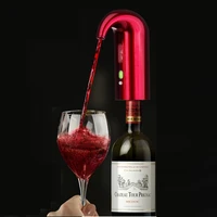 1pcs electric wine pourer wine aerator portable pourer instant wine decanter dispenser pump one touch automatic usb rechargeable