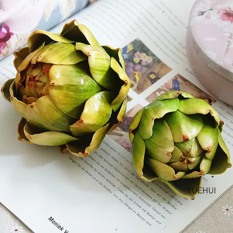 Маленькая фруктовая головка артишока ананаса имитация фруктов мясистые