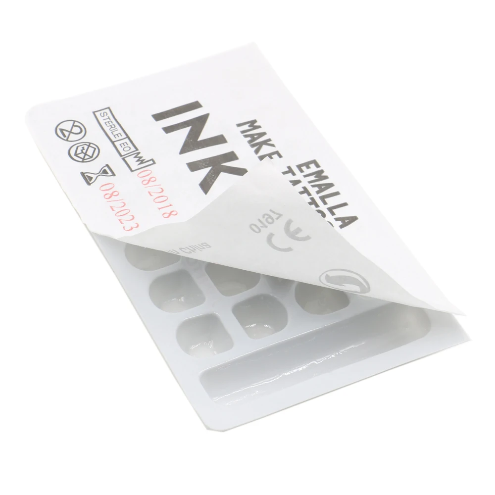 Одноразовые пигментные держатели для тату машинки EMALLA 10 шт./Корд|Аксессуары