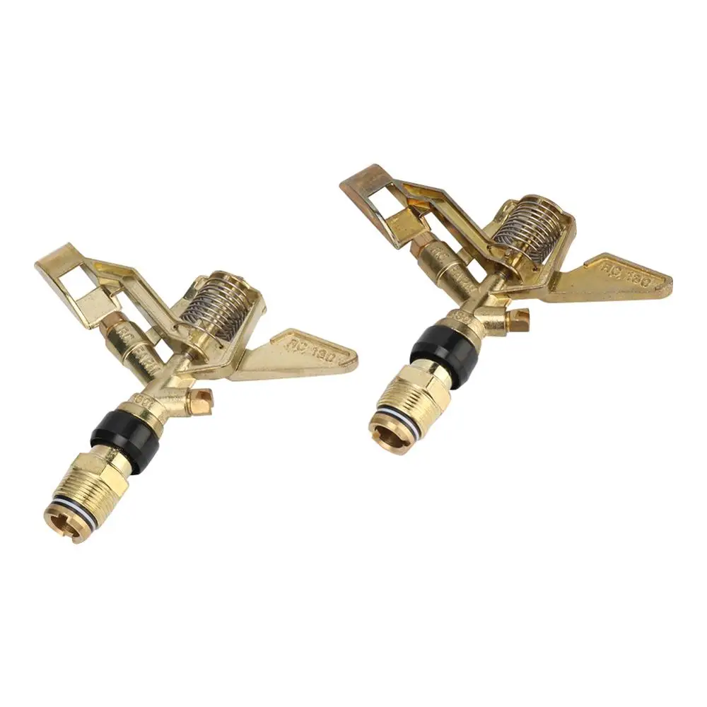 

3/4" Male Thread Brass Rotating Sprinklers Garden Irrigation Gardening Agriculture Lawn Watering Oscillating Nozzles