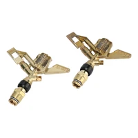 34 male thread brass rotating sprinklers garden irrigation gardening agriculture lawn watering oscillating nozzles