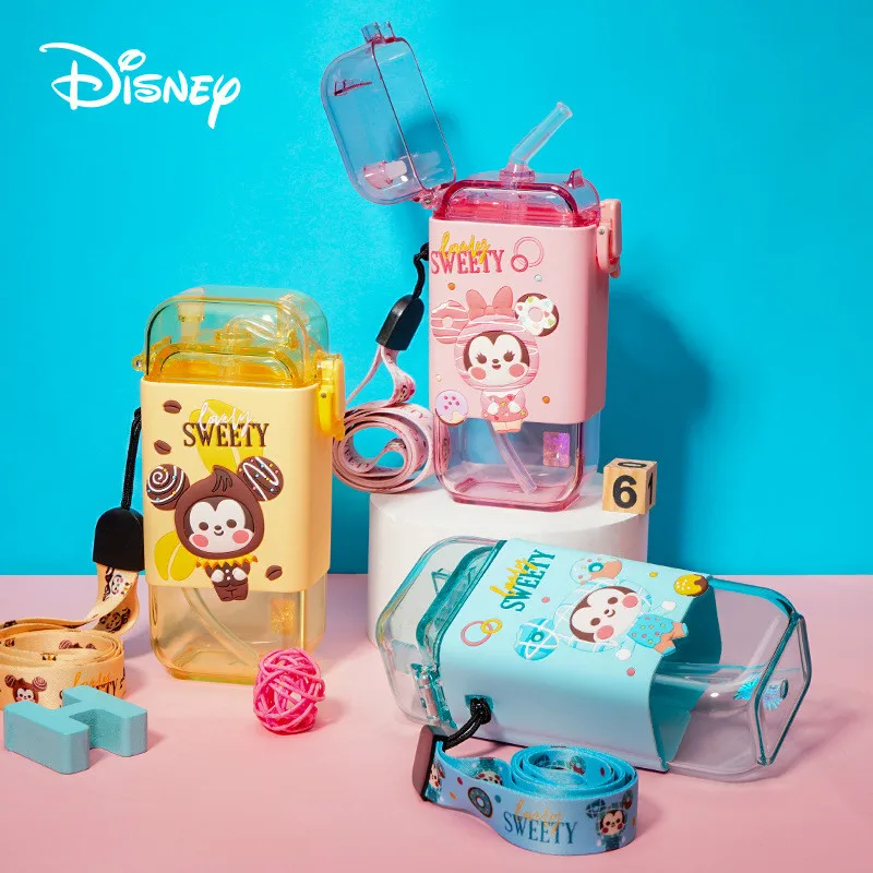 

Disney Princess Frozen Elsa Straw Cup Cute Cartoon Mickey Minnie Baby Sippy Cups Kids Cute Water Bottle Disney Gift