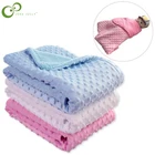 Зимнее искусственное Хлопковое одеяло, детское постельное белье, Пеленальное детское одеяло и Пеленальное теплое мягкое Флисовое одеяло для новорожденных WYW