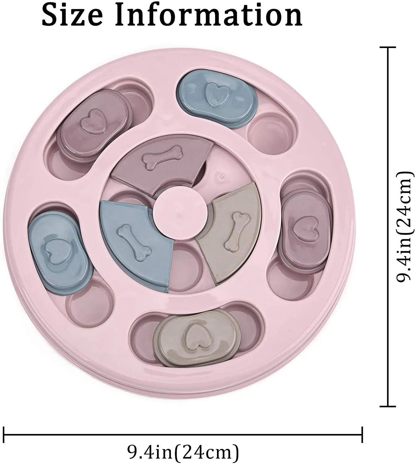 

Dog Puzzle Toys Increase IQ Interactive Slow Dispensing Feeding Pet Dog Training Games Feeder For Small Medium Dog Puppy