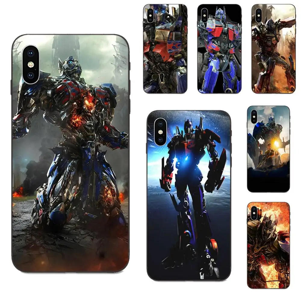Тонкий силиконовый чехол Optimus Prime Movies для Huawei Honor 5A 6A 6C 7A 7C 7X 8 8A 8C 8X 9 9X 10 10i 20 Lite