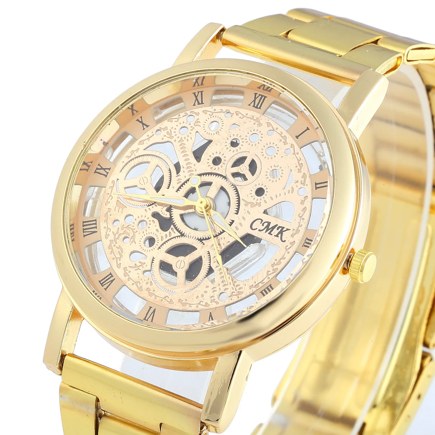 Горячие полые Дизайн сталь часы для мужчин Relogio унисекс Ретро Masculino Relojes Hombre