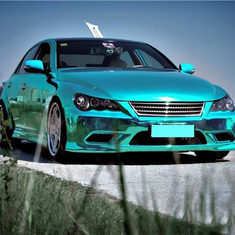 

ROHS Certificate Auto Vinyl Car Wrap Vinyl Wraps High Mirror Chrome Tiffany for Used Cars