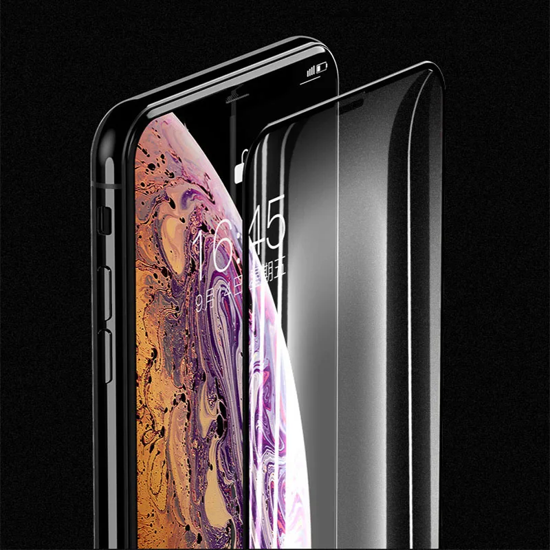 9H HD закаленное стекло для iphone11 Pro Max X XS XR 7 8 Pluse 6 6S Защитная пленка на весь экран