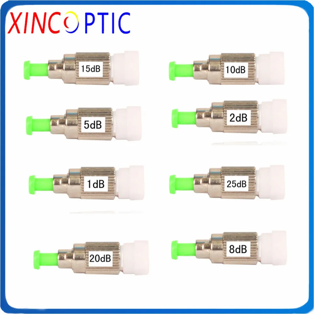 Волоконно оптический аттенюатор ST FC SC LC MPO APC ST/SC/LC/FC/MPO SM SX фиксированный