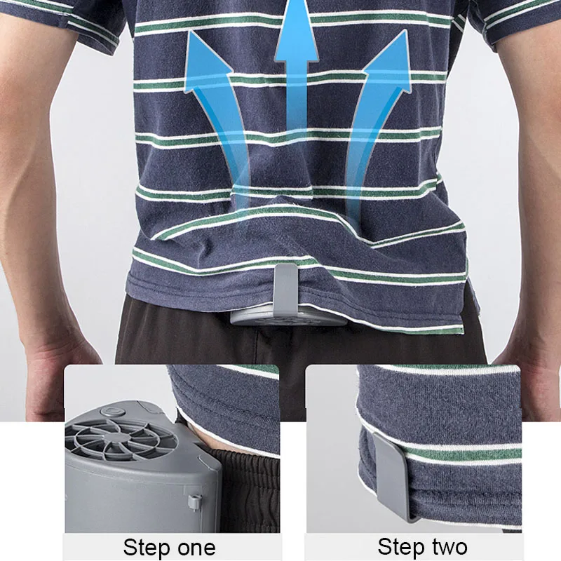 Портативный подвешивающий вентилятор с воздушным охлаждением USB Перезаряжаемый