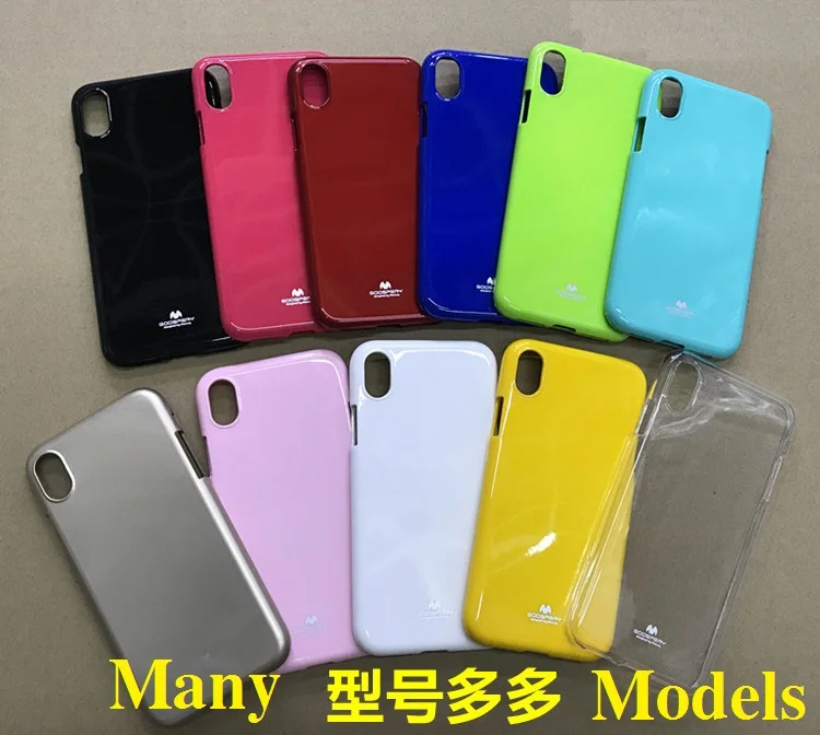 Корейский Goospery Mercury Блестящий мягкий гелевый Чехол для iphone 11pro max samsung note10 plus huawei mi