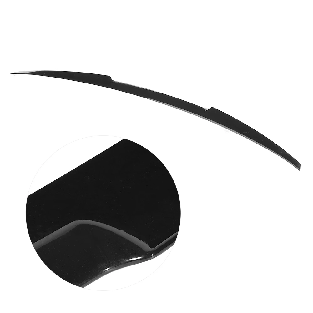 Задняя губа багажника из углеродного волокна ABS Спойлер для крыльев