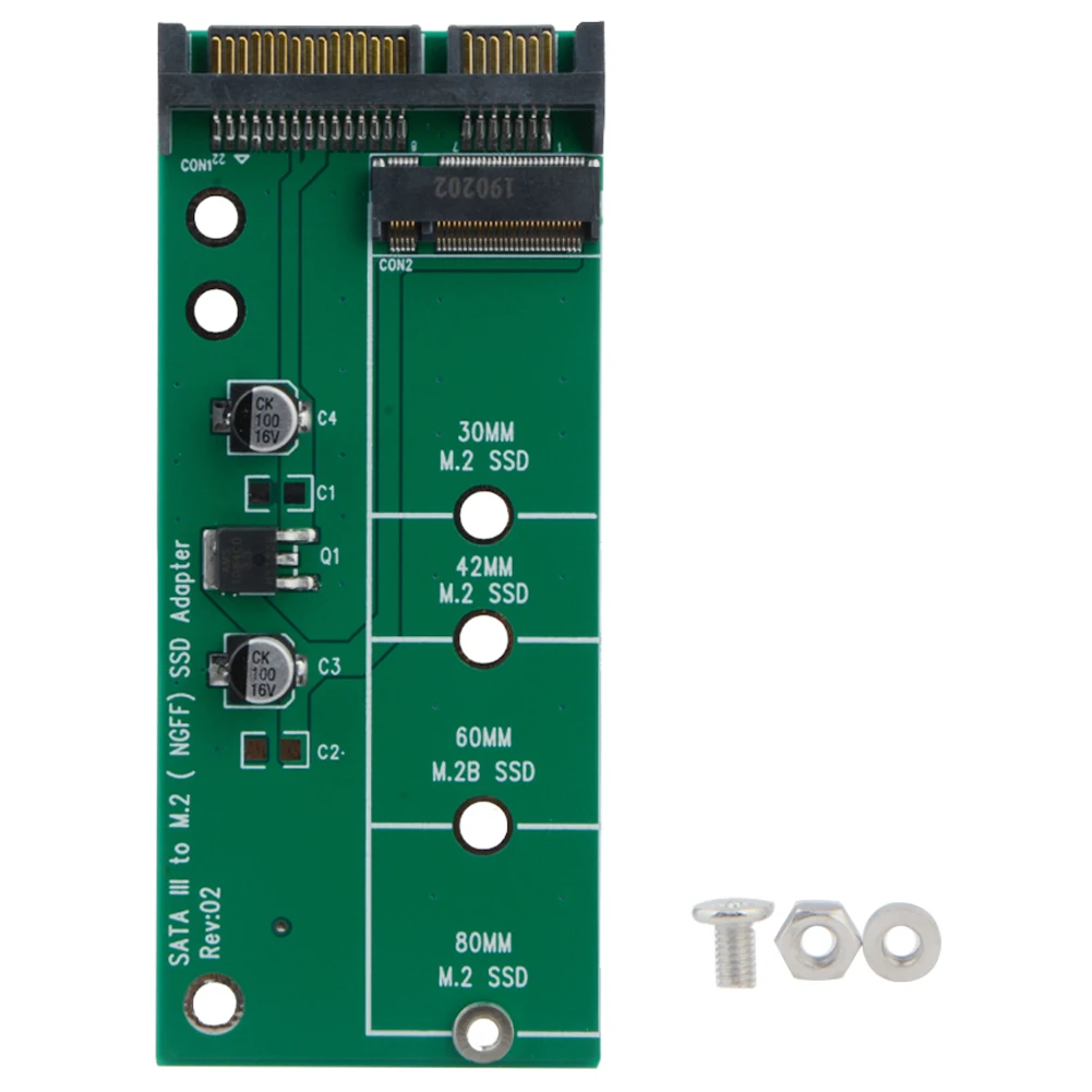 НОВЫЙ 2 5 дюймовый SSD SATA адаптер NGFF M.2 дюймов для SATA3 конвертер карты | Компьютеры и