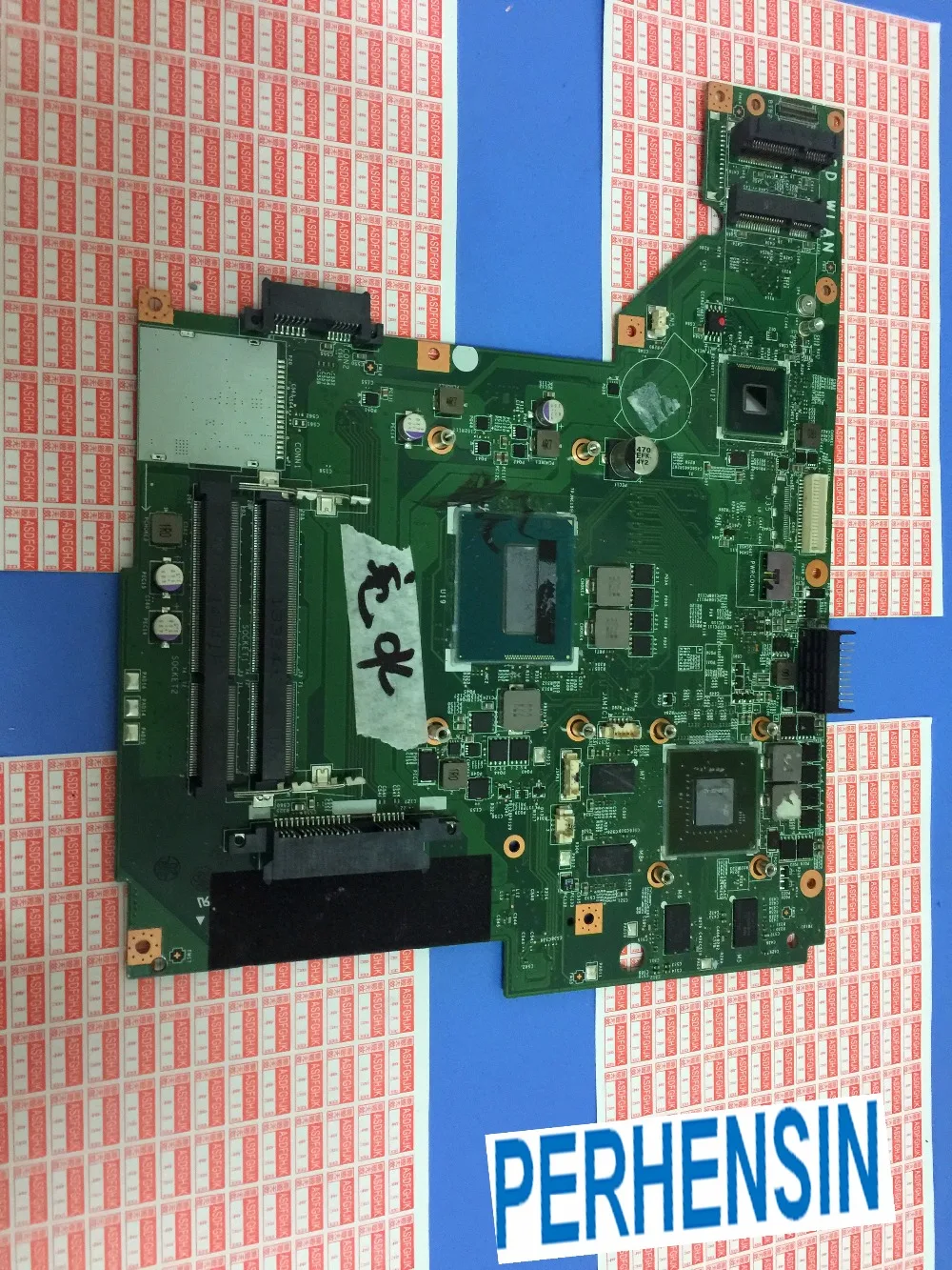 Оригинальная системная плата для MSI GP70 с процессором MS-175A vre1. 0 I7 GTX850M GTX840M 100%