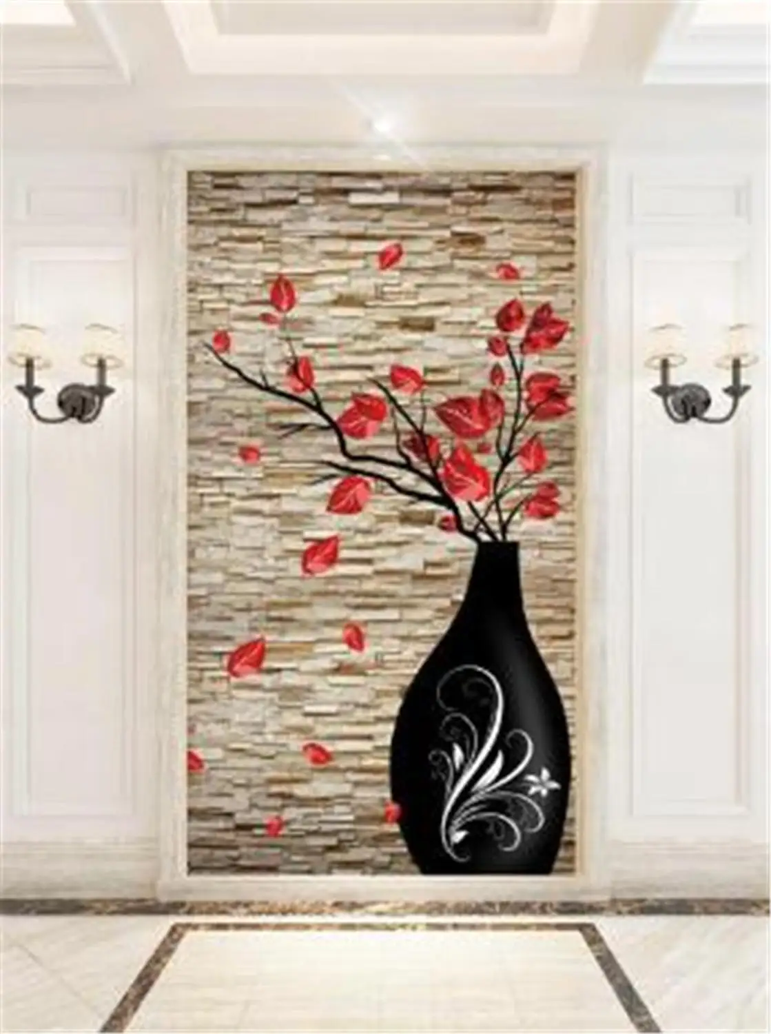 Индивидуальные 3d Самоклеящиеся дверные наклейки на холодильник различные